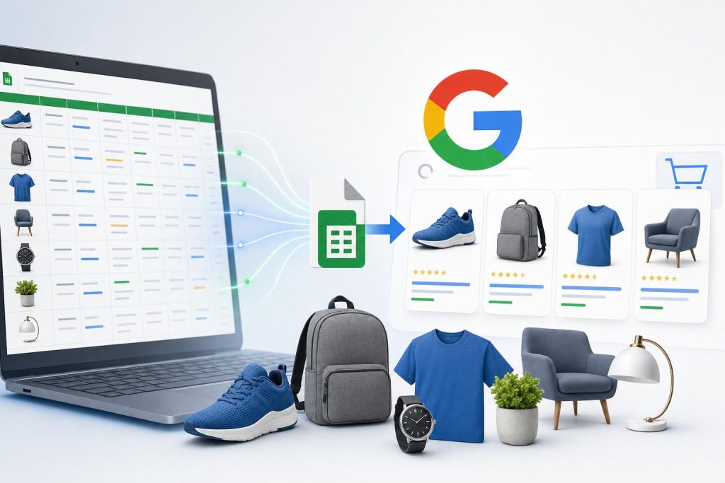 Produktový feed pre Google Shopping – čo musí obsahovať, aby reklama fungovala