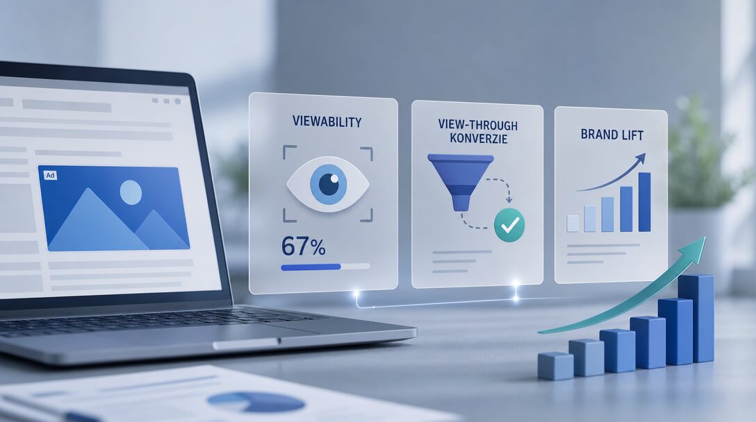 Meranie výkonu Display reklamy – viewability, view-through konverzie a brand lift