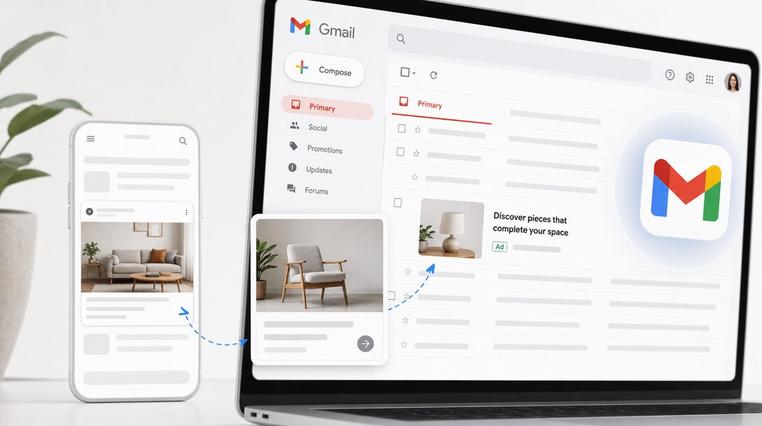 Natívne display reklamy a Gmail reklama – formáty prispôsobené obsahu stránky