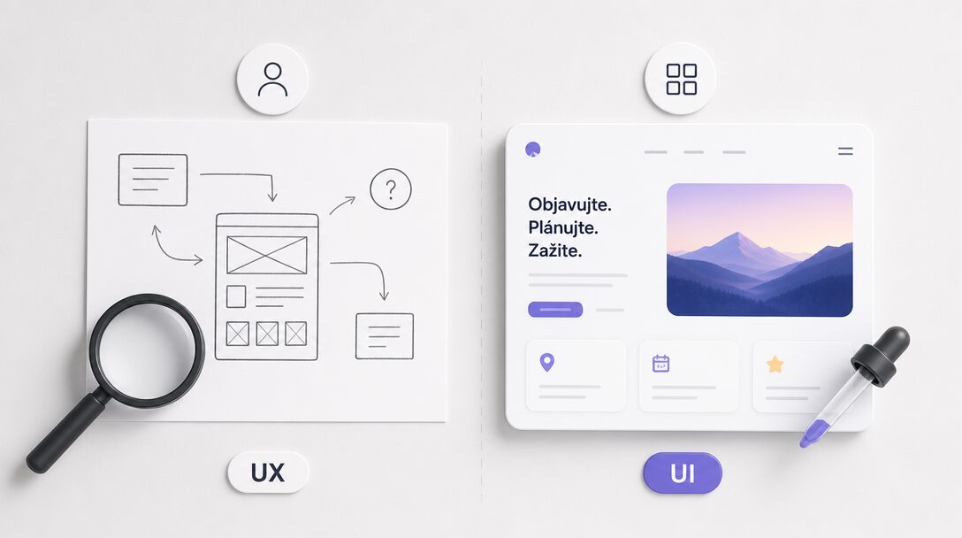 Rozdiely medzi UX a UI dizajnom