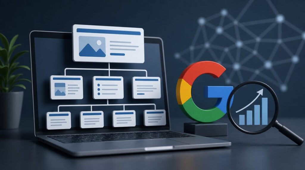 Štruktúra webu a jej vplyv na SEO