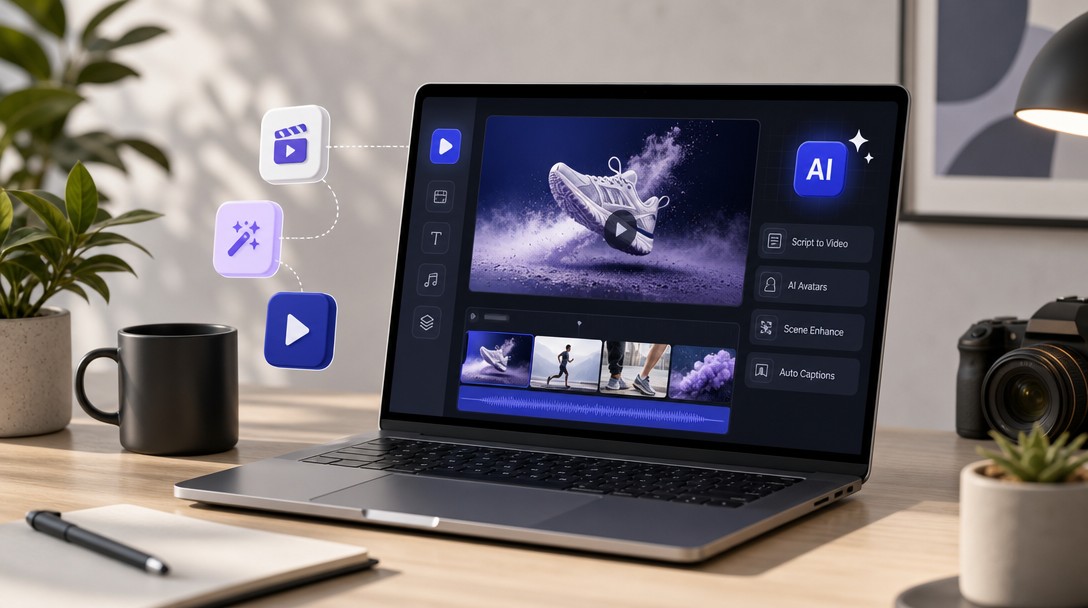 AI nástroje na tvorbu videoreklám pre PPC kampane
