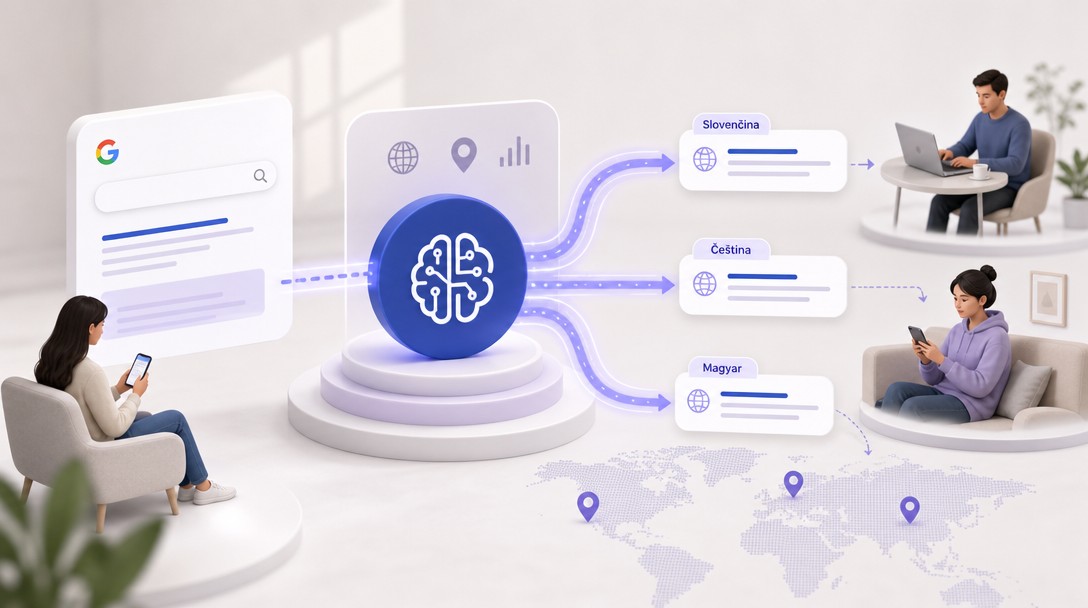 Jazykové cielenie Google Ads – automatizované rozhodovanie
