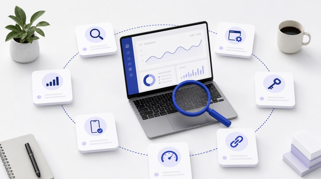 SEO analýza – technická, obsahová a odkazová časť