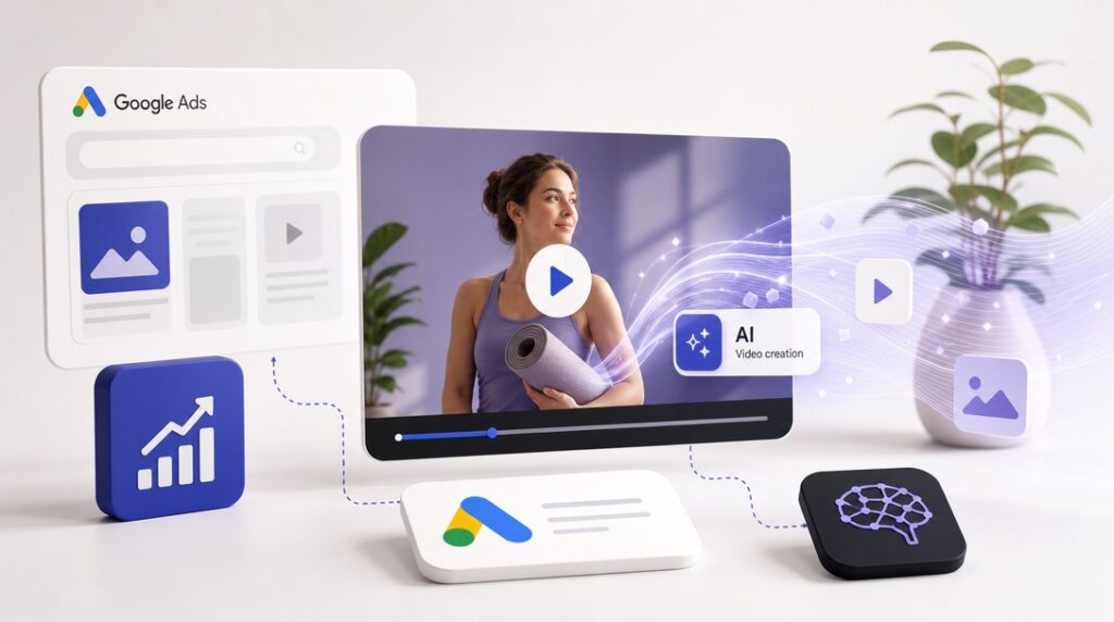 Demand Gen kampane Google Ads – AI tvorba videí