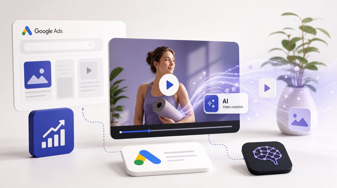 Demand Gen kampane Google Ads – AI tvorba videí