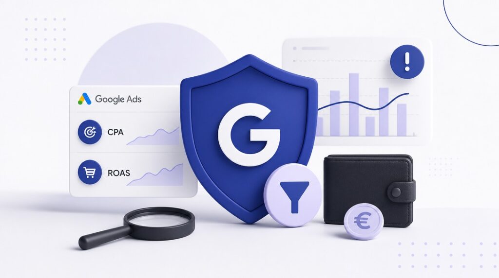 Google Ads cieľová CPA – zmena pravidiel kampaní