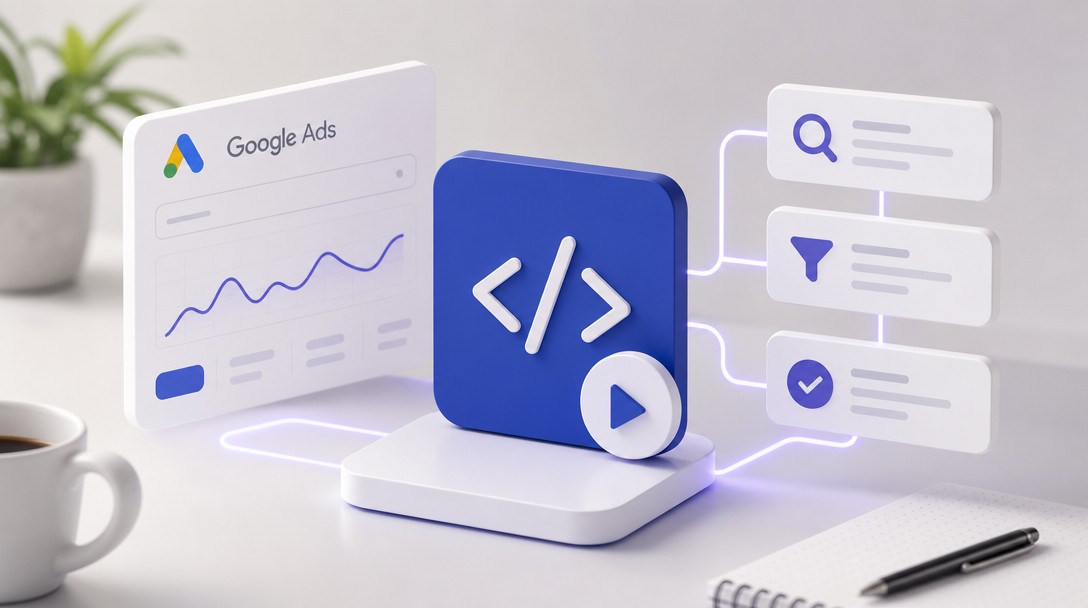 Google Ads skripty – automatizácia správy PPC kampaní