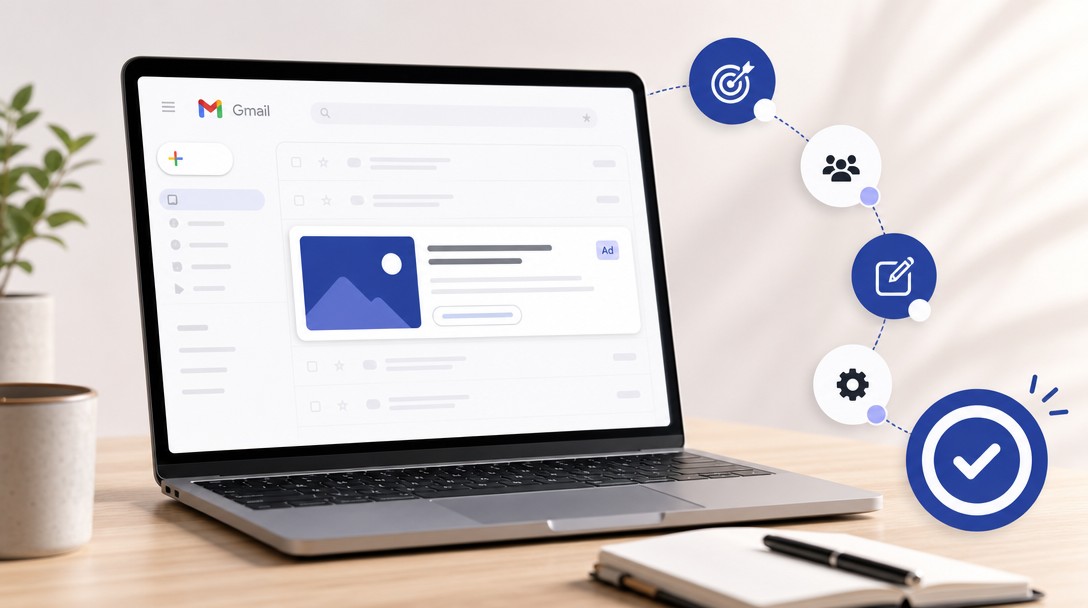 Gmail reklama – nastavenie kampane krok za krokom