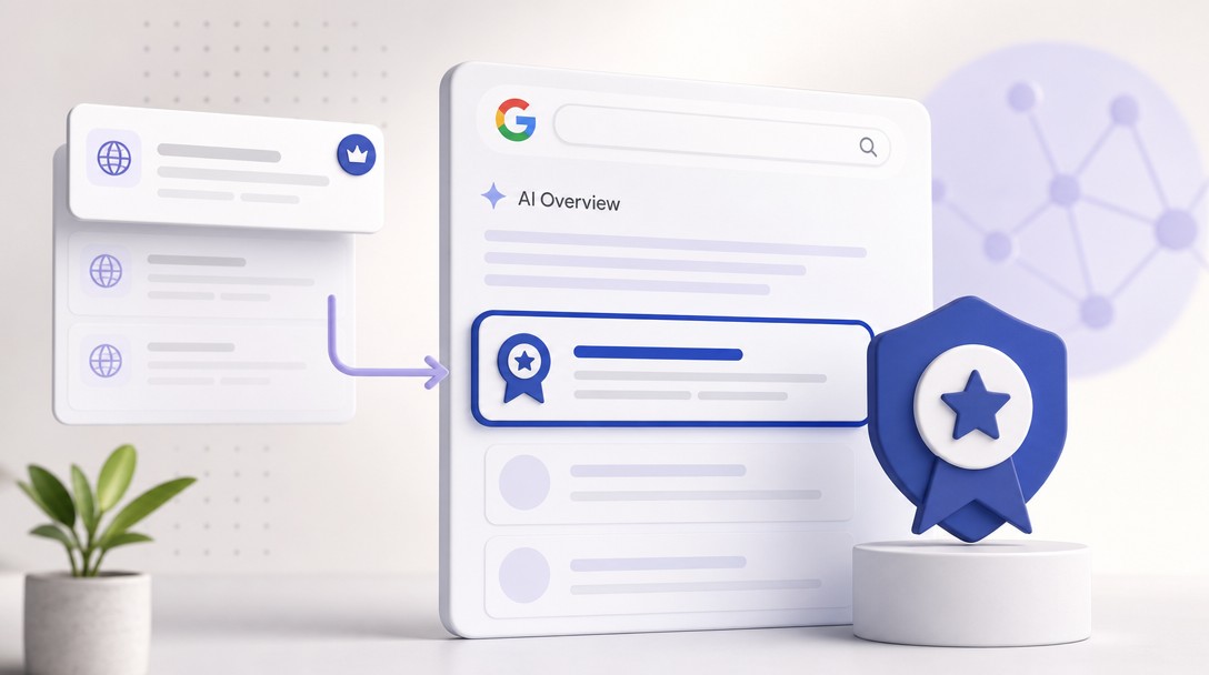 AI Overviews – vplyv preferovaných zdrojov na citovanie