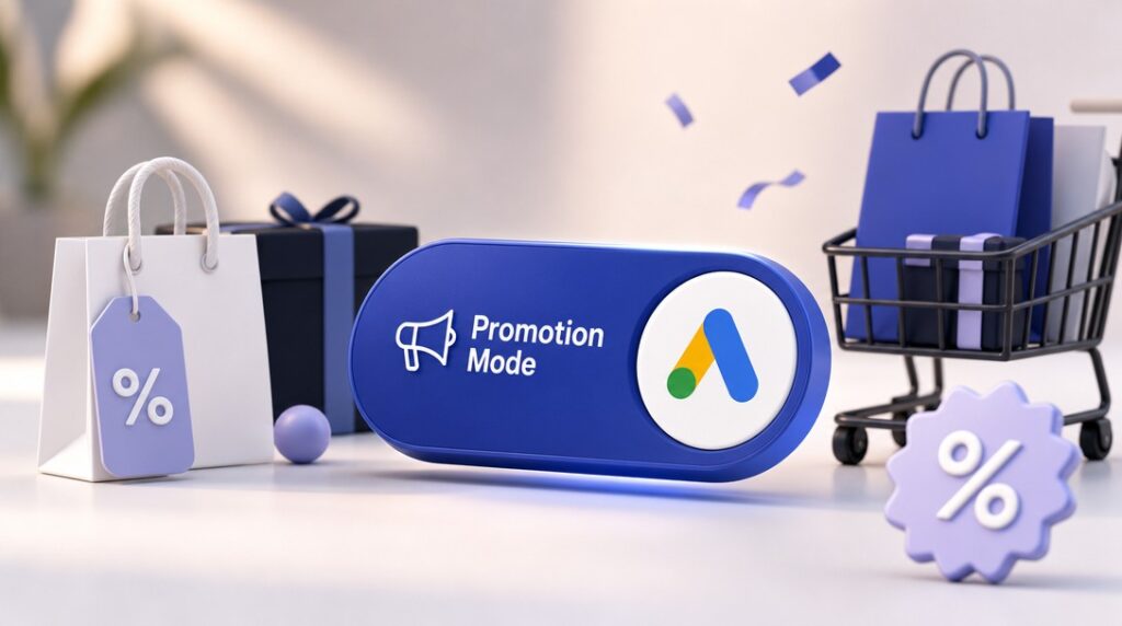 Promotion mode v Google Ads – nová funkcia pre akcie