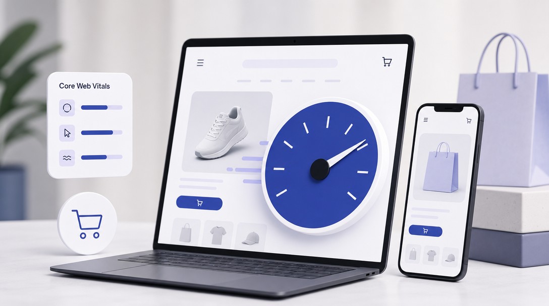 SEO pre e-shop – rýchlosť a Core Web Vitals