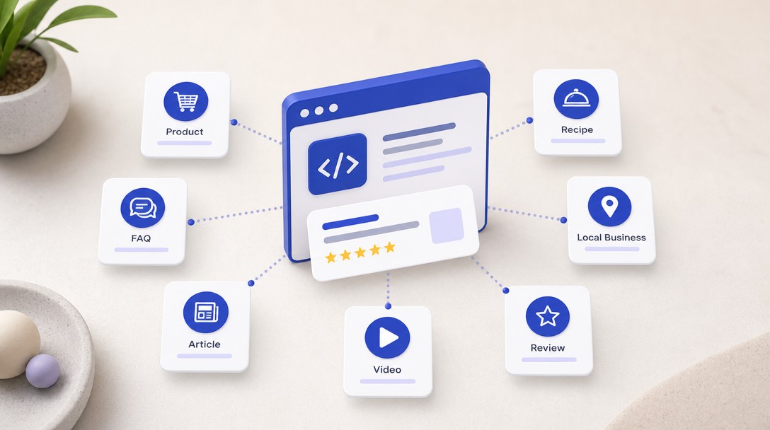 Štruktúrované dáta – schema markup pre SEO a AI vyhľadávanie