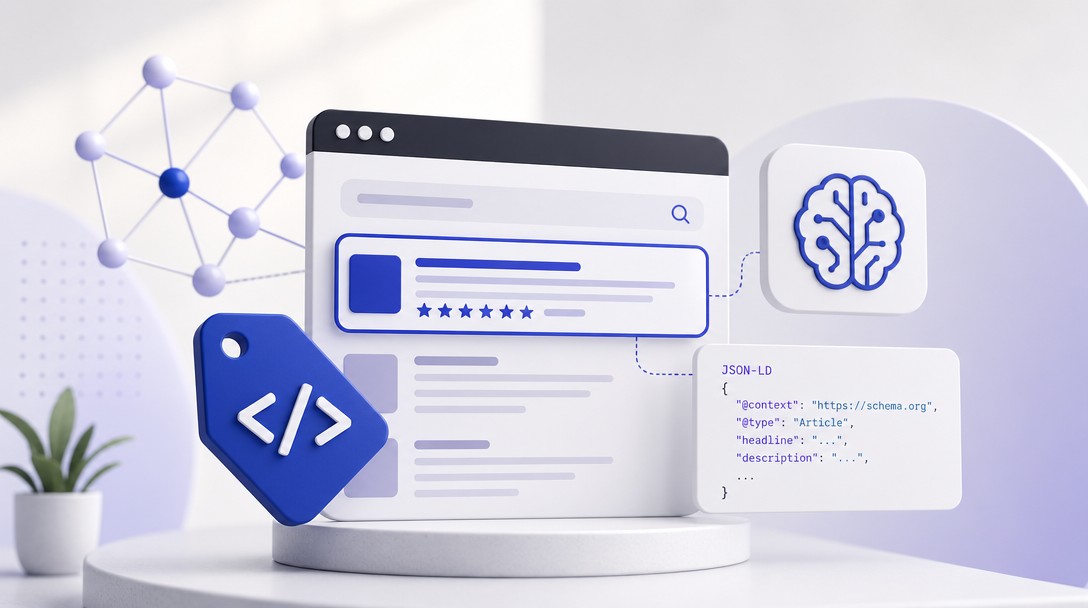 Štruktúrované dáta schema markup pre SEO a AI vyhľadávanie