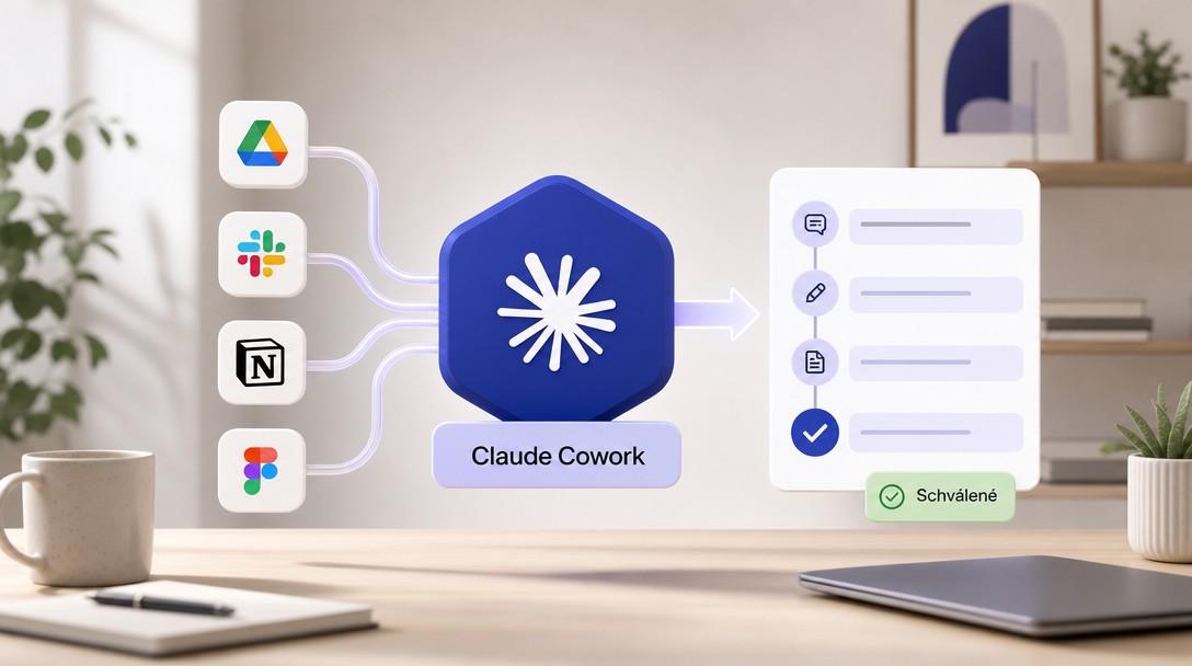 AI asistent pre malé firmy – Claude Cowork a schvaľovanie úloh