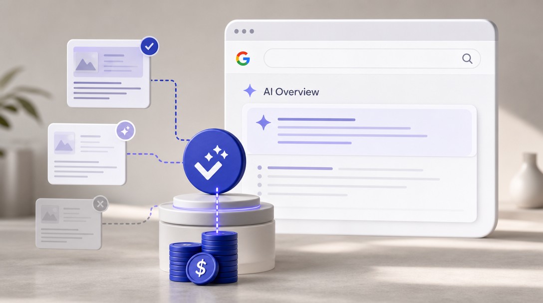 AI Overviews vydavatelia — platba za významný príspevok k odpovedi