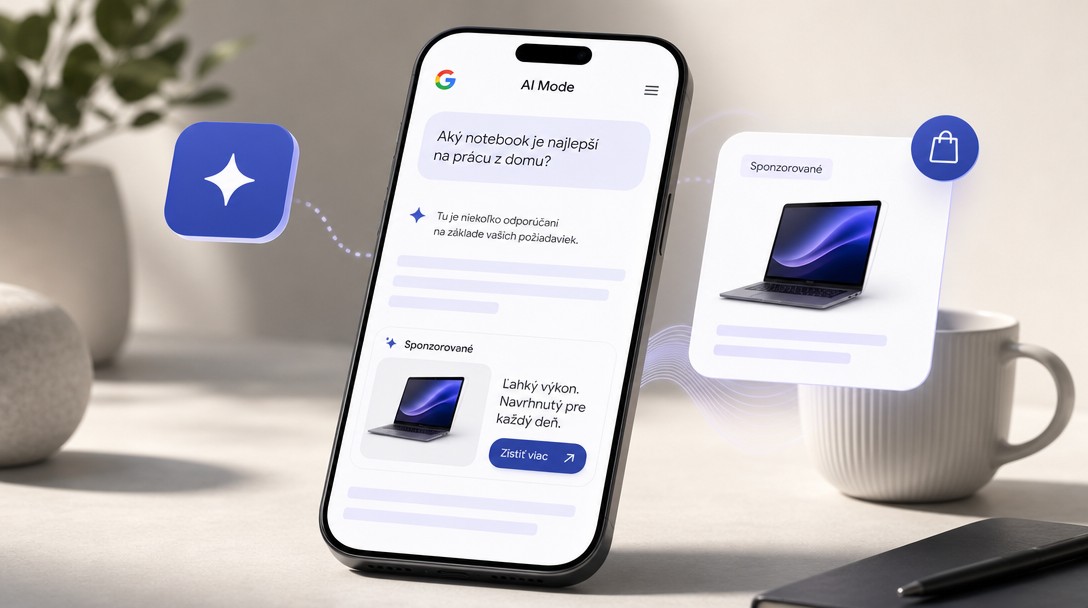 AI Mode Google – testovanie reklamy v konverzačnom vyhľadávaní