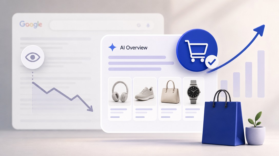 AI overviews shopping – vplyv na e-shopy a reklamu