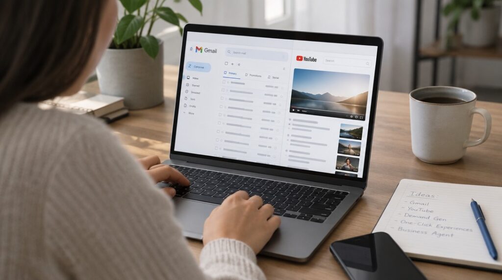 Demand gen kampane – novinky pre Gmail a YouTube reklamu