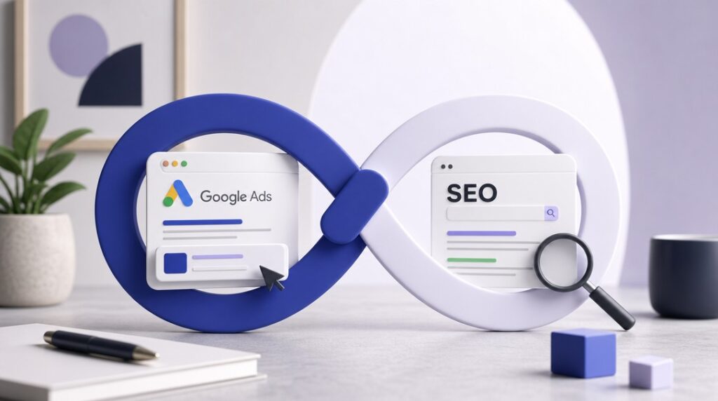 Google Ads a SEO – jedna marketingová stratégia