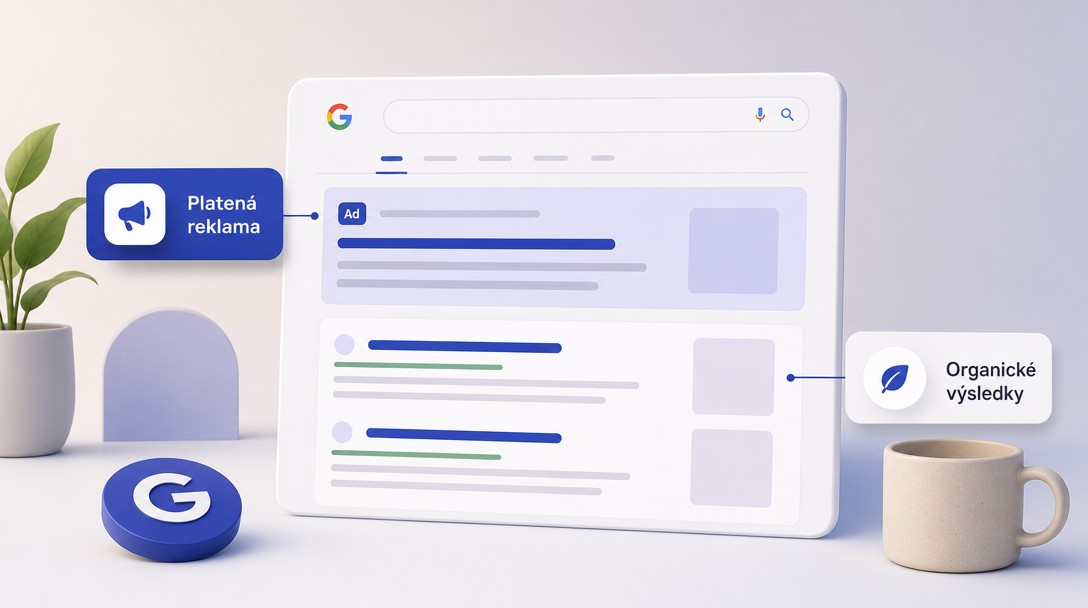 Google Ads a SEO – spoločná výsledková stránka vyhľadávania