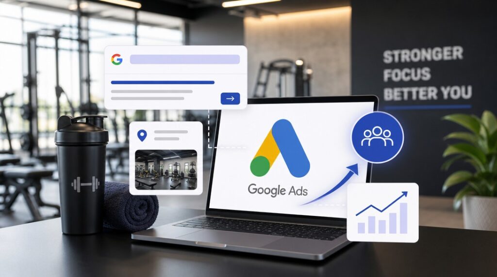 Google Ads pre fitness centrum – viac členstiev cez PPC kampane