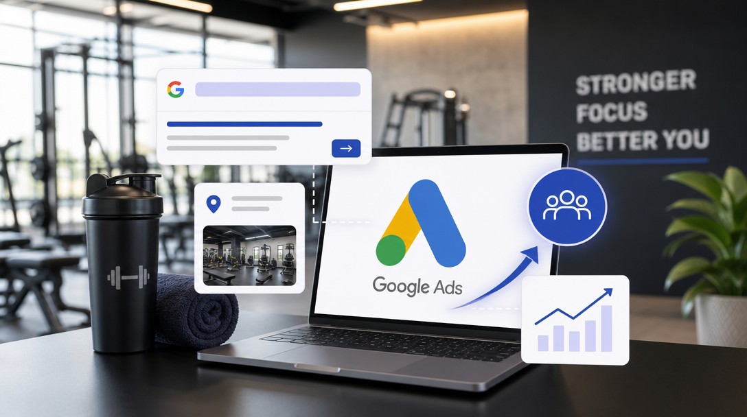 Google Ads pre fitness centrum – viac členstiev cez PPC kampane