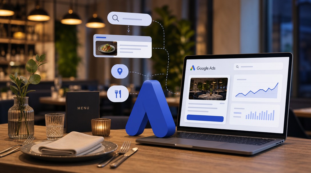 Google Ads pre reštaurácie – naplnenie stolov online