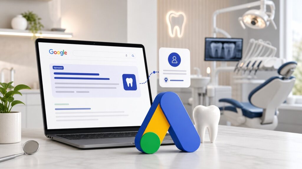 Google Ads pre zubárov – online reklama pre ambulancie