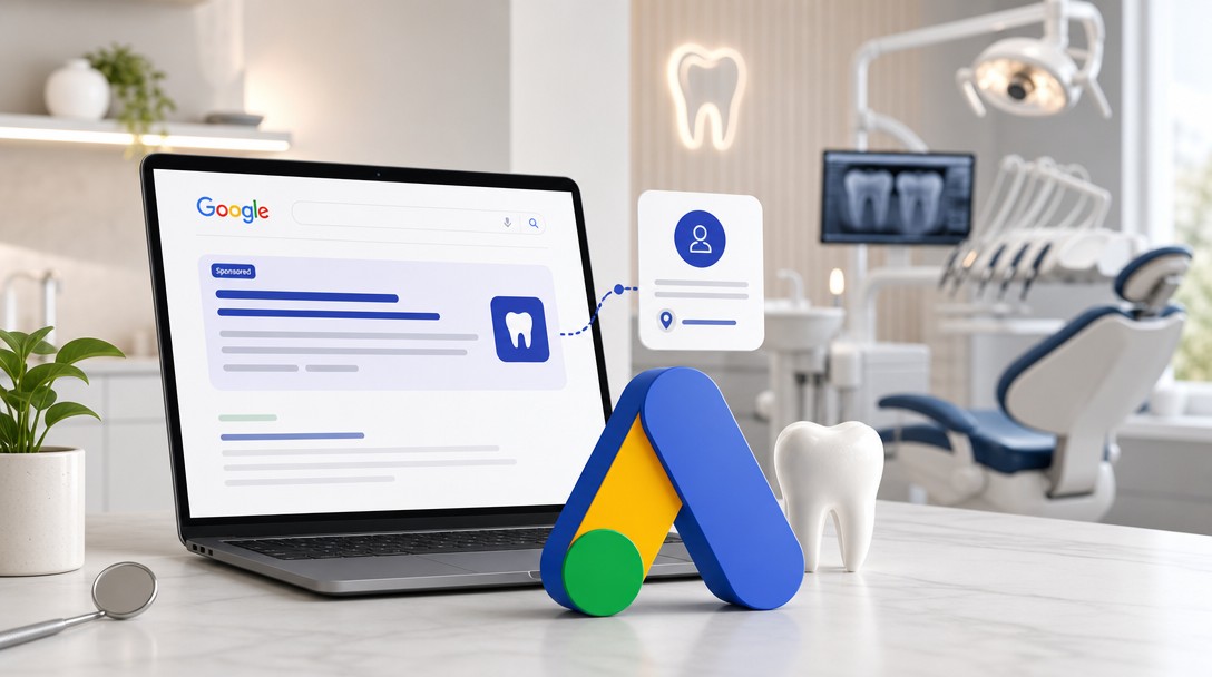 Google Ads pre zubárov – online reklama pre ambulancie