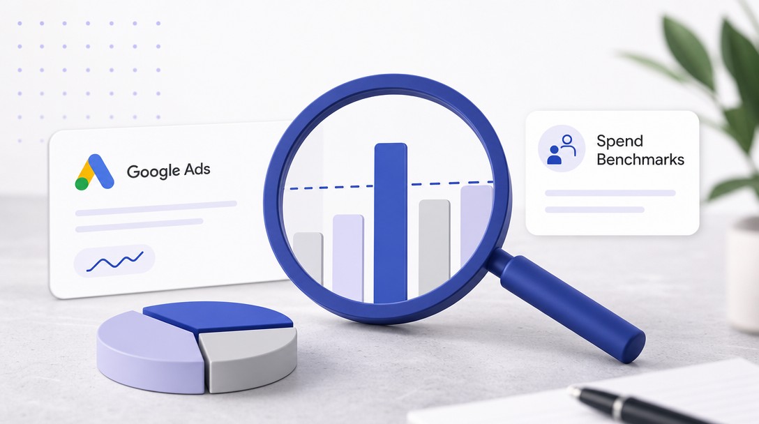 Spend benchmark google ads – nová funkcia v Google Ads účte
