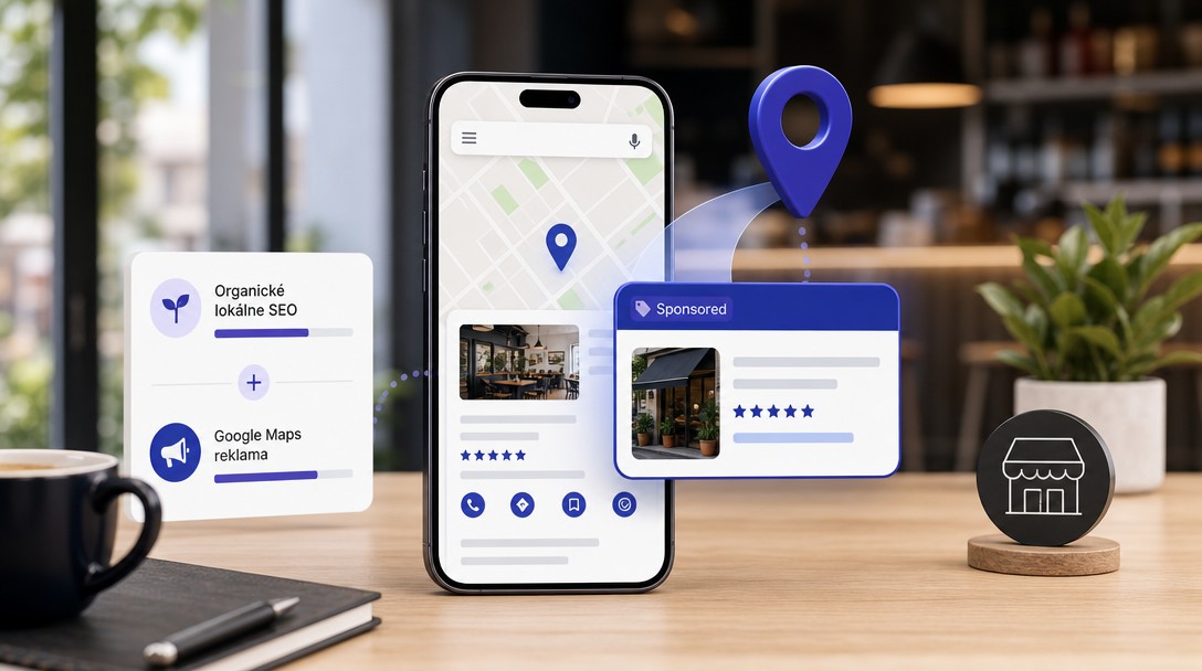 Google Maps reklama – zákazníci nachádzajú prevádzku na mape