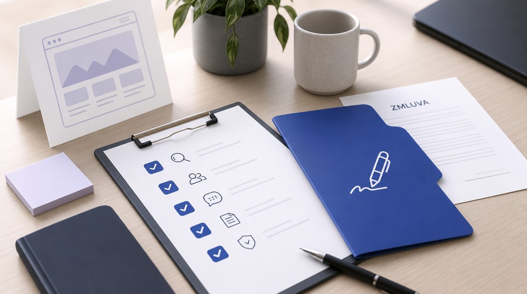 Podpis zmluvy s webovou agentúrou, kontrolný checklist pred spoluprácou