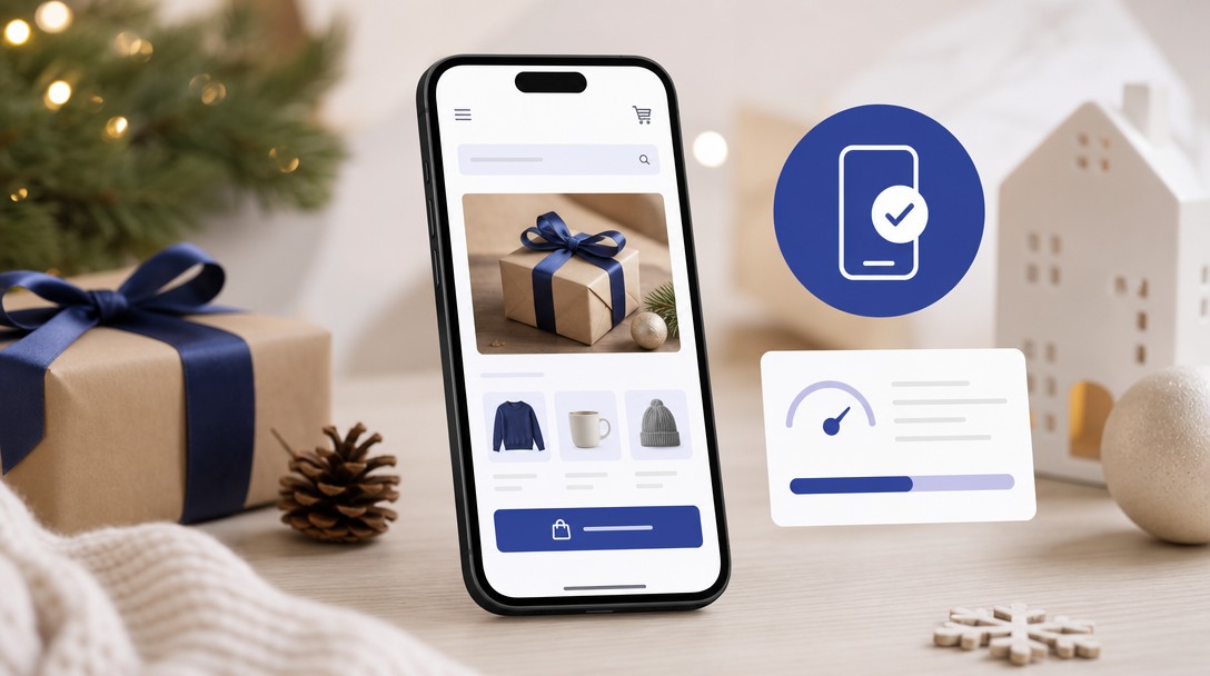 SEO pre vianoce e-shop – mobilná optimalizácia pred sezónou