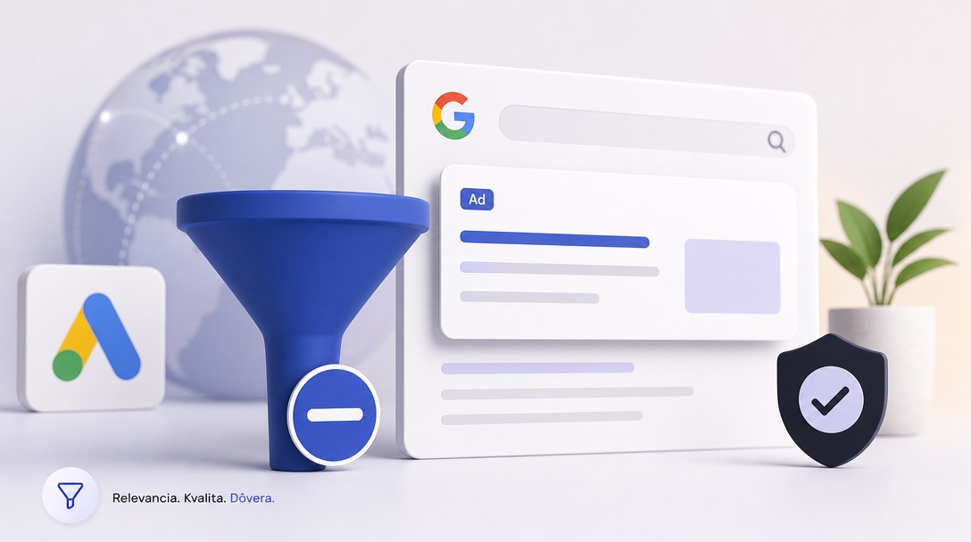 Obmedzenie zobrazovania reklamy Google Ads bez zamietnutia