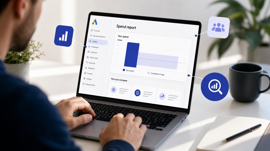 Google Ads spend report – ako pracovať s dátami v účte