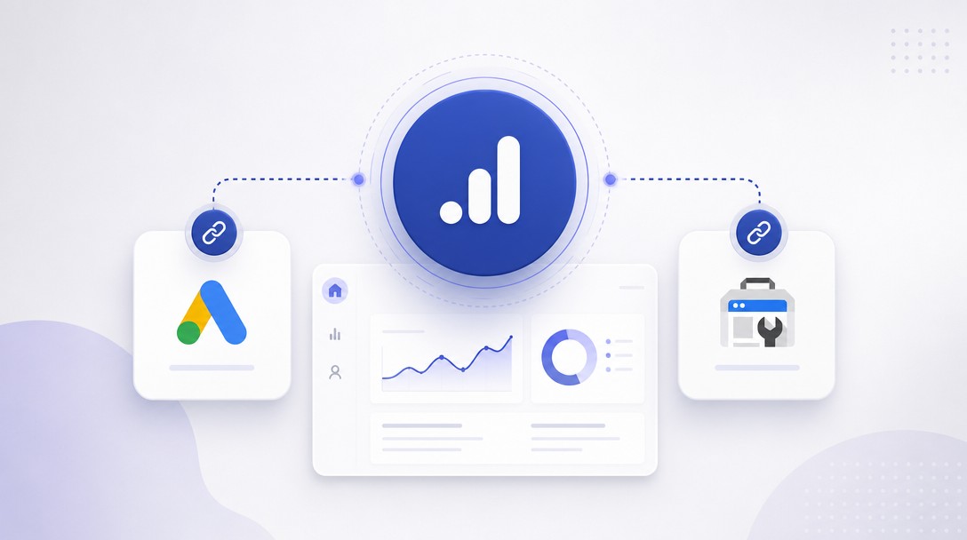 GA4 prepojenie s Google Ads a Search Console