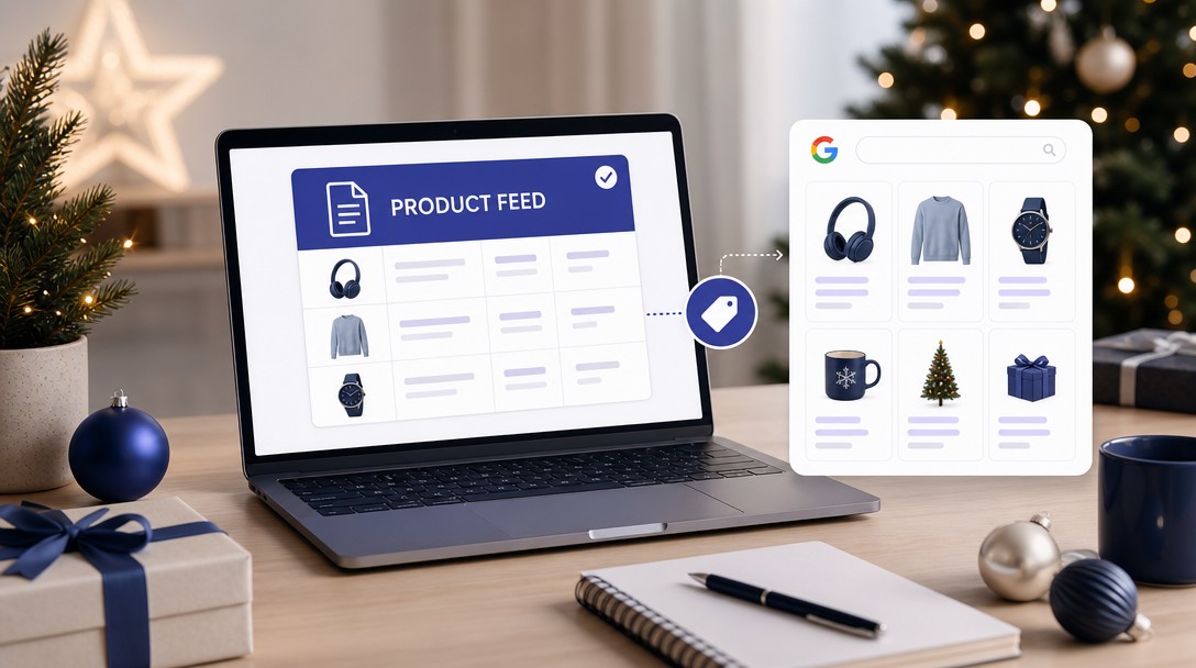 Produktový feed Google Shopping pripravený na Black Friday a Vianoce