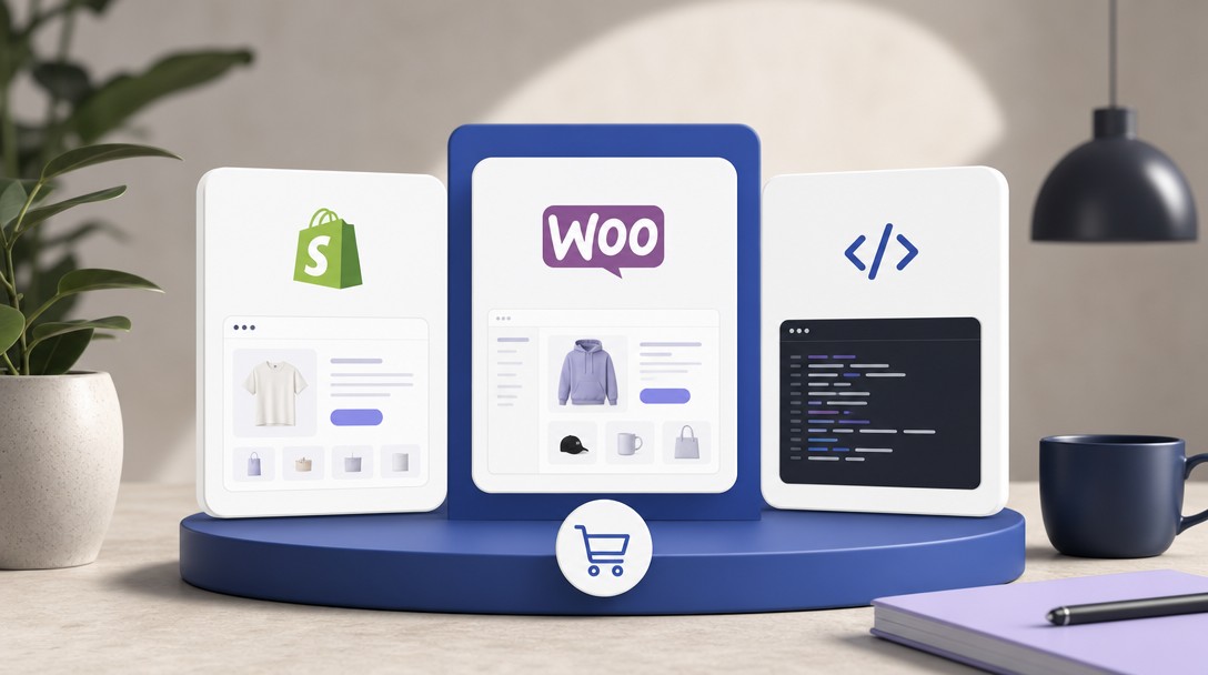 Shopify vs WooCommerce vs web na mieru – porovnanie e-shopov