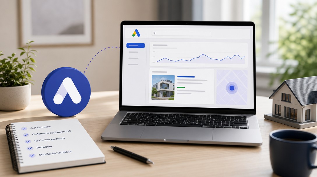 Leady na nehnuteľnosti – prvé kroky Google Ads kampane