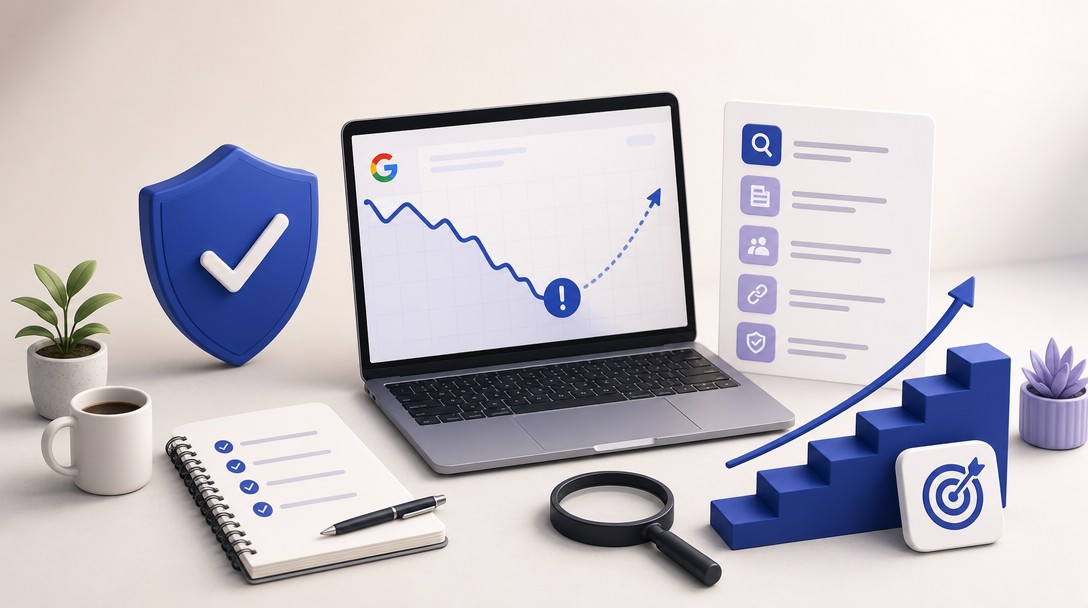 Google Spam Update – ako riešiť pokles návštevnosti webu