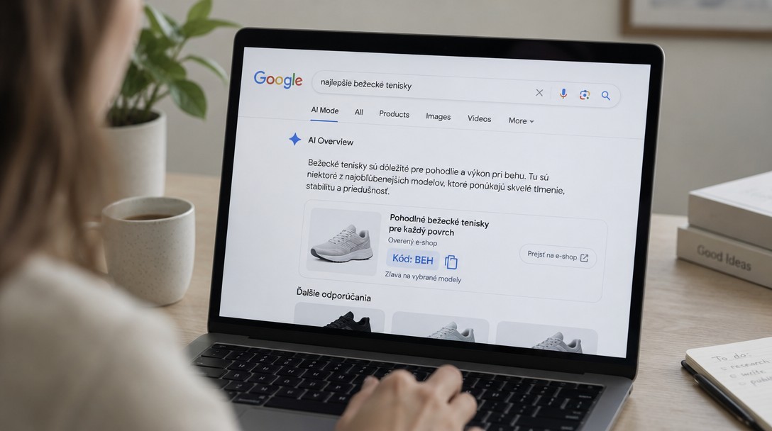 Direct Offer v Google Ads – nakupujúci s telefónom a promo kódom