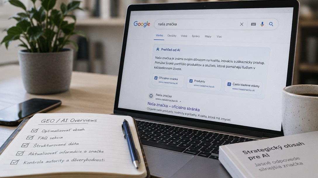 GEO a brandové dopyty – úprava firemného webu pre AI odpovede