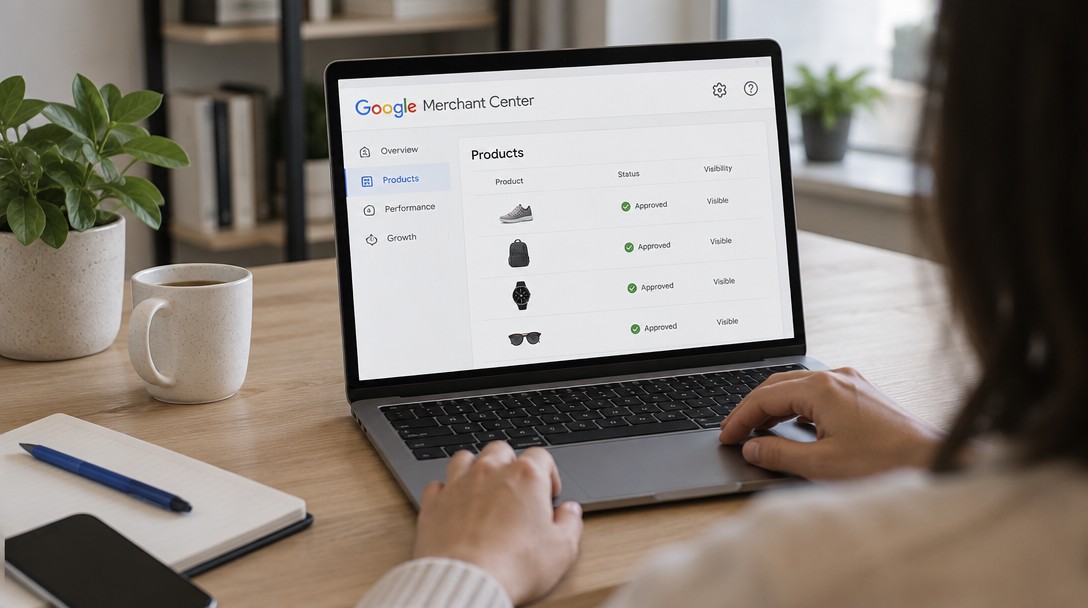 Google Merchant Center – správa produktov e-shopu