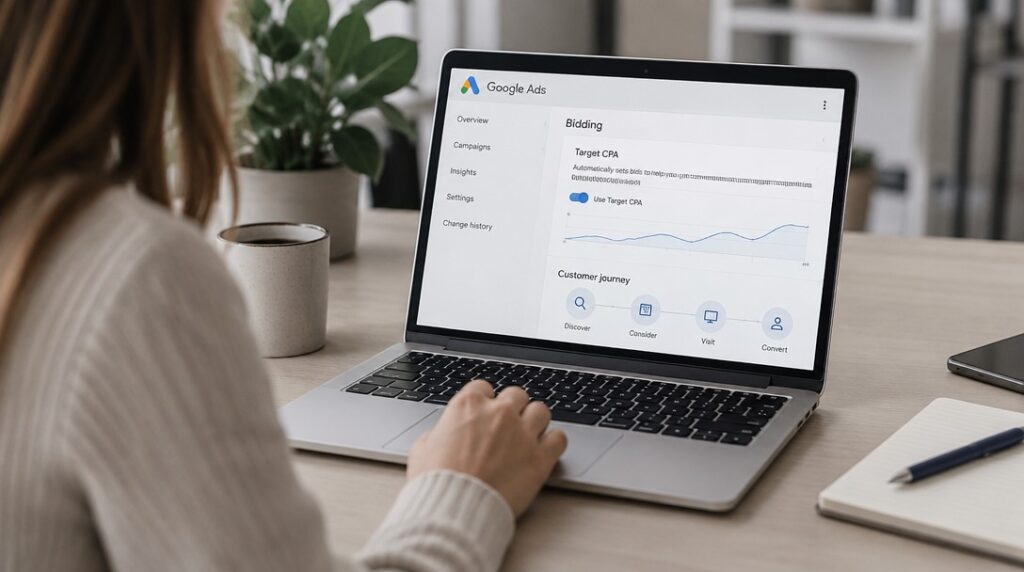 Journey-aware bidding – Target CPA a cesta zákazníka