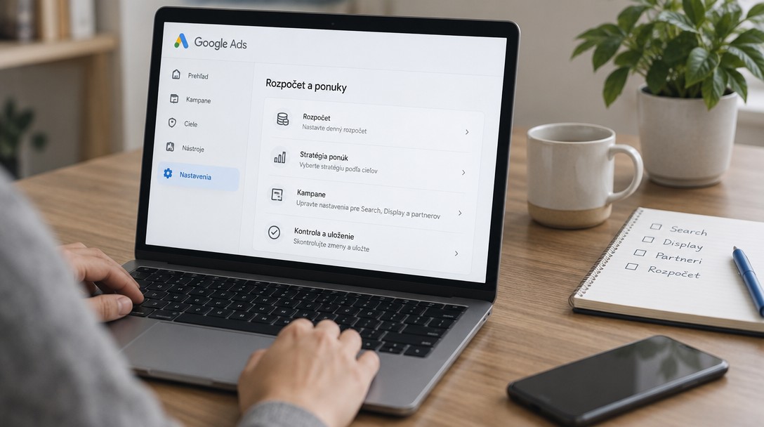 Rozdelenie rozpočtu Google Ads – analýza výdavkov podľa kanálov