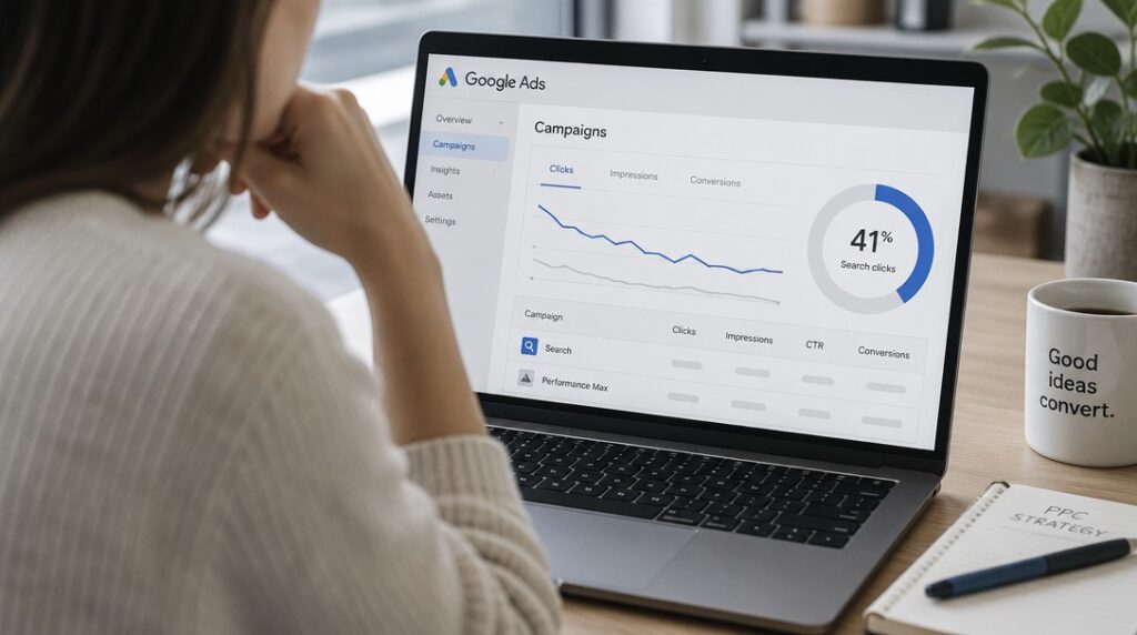 Search kampane Google Ads – rozdelenie PPC rozpočtu