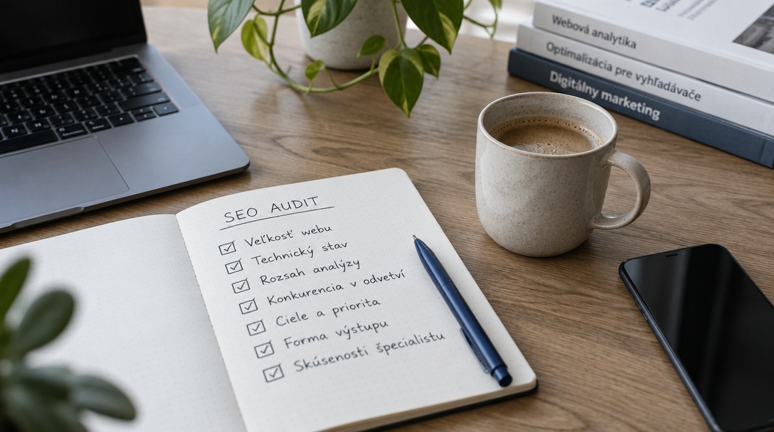 SEO audit cena – analýza veľkosti a rozsahu webu