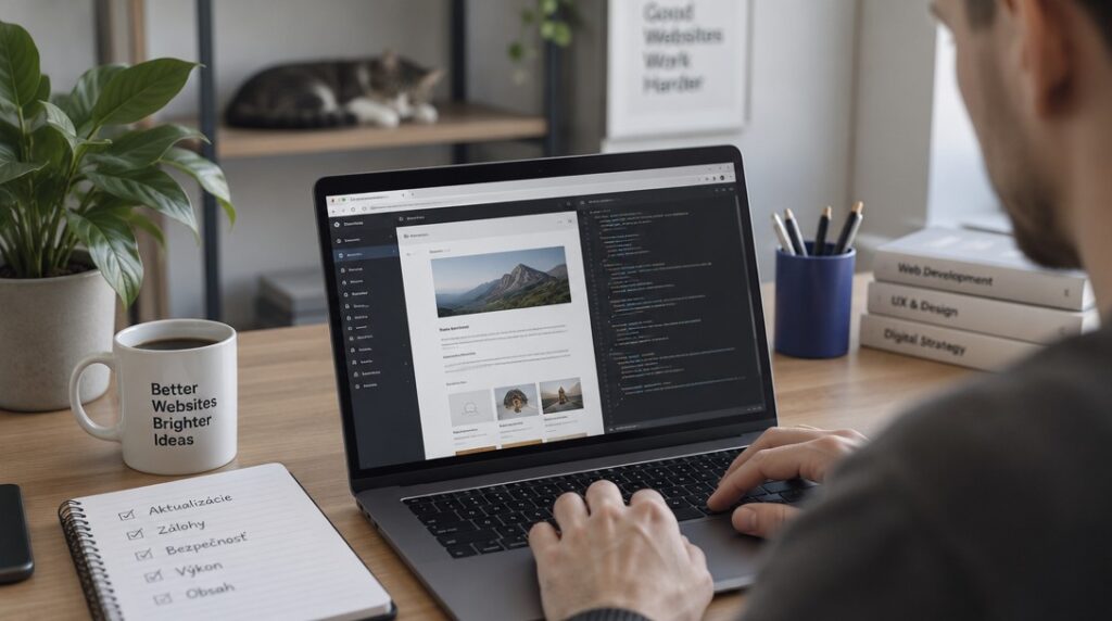 Správa webu – údržba a aktualizácia webstránky